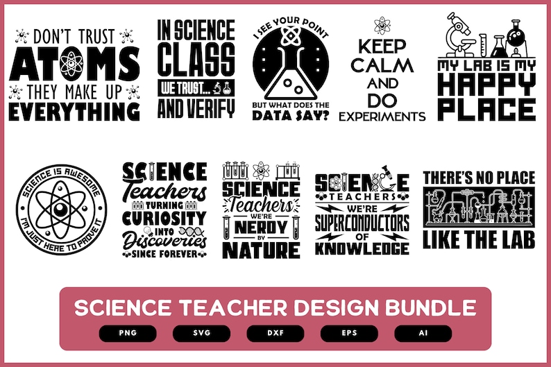 Science Teacher Design Bundle