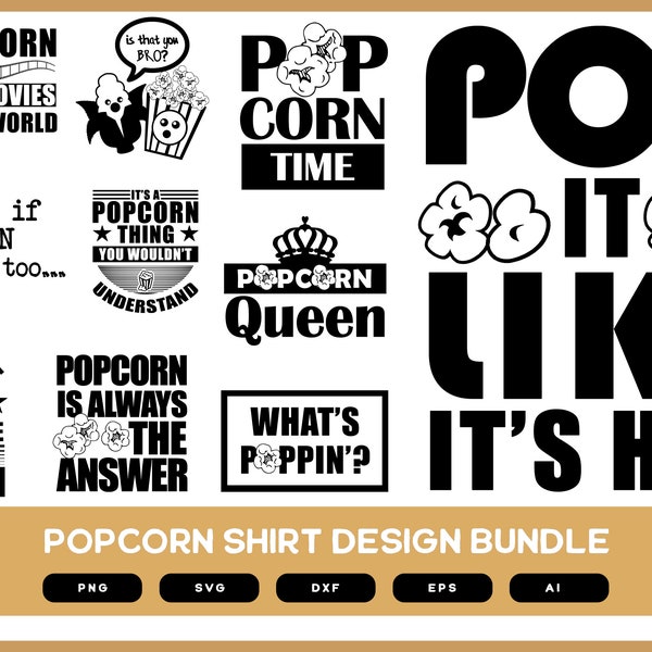 Popcorn Sayings Etsy