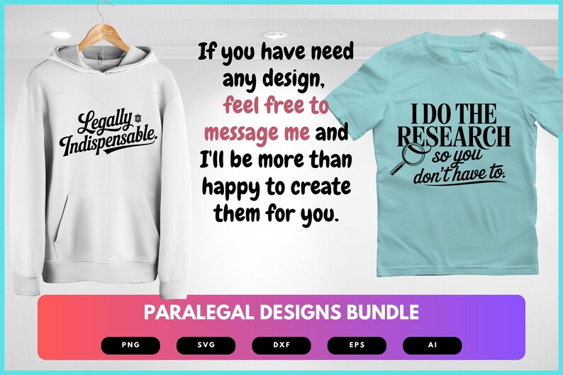 Paralegal SVG Bundle | Legal Assistant Clipart, Law Office Quote Cut Files for Cricut & Sublimation
