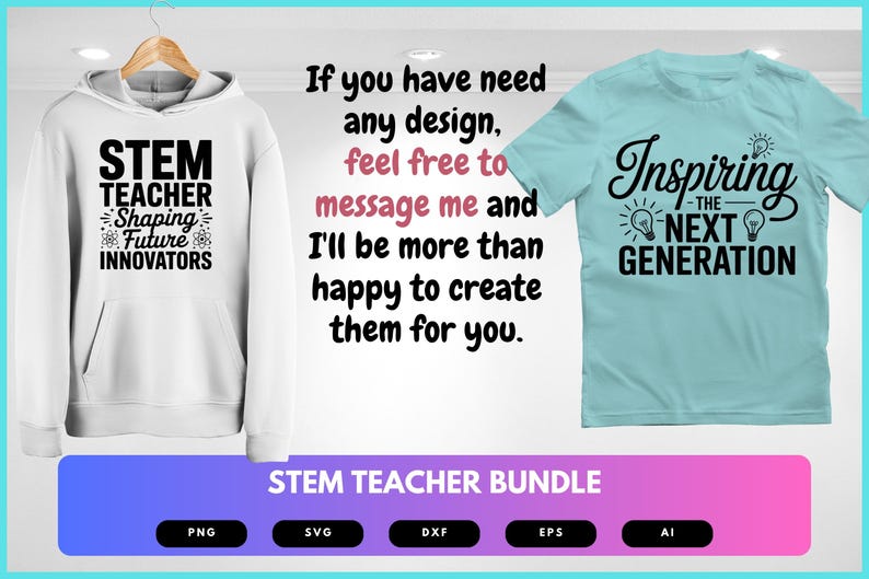 STEM Teacher SVG Bundle | Science Technology Engineering Math Clipart ...