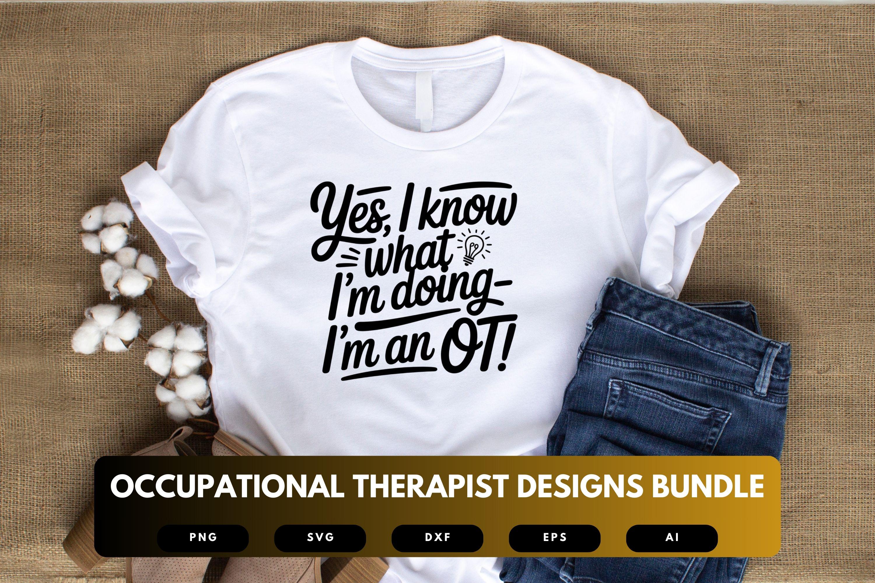 Occupational Therapist SVG Bundle | OT Quotes, Rehab Clinic Clipart and ...