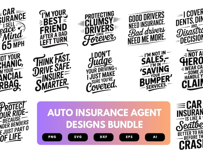 Insurance Agent SVG, I'll Be There for You, Agent, Agent Gift, Agent ...