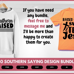 A variety of designs featuring beloved Southern sayings and cultural motifs.
