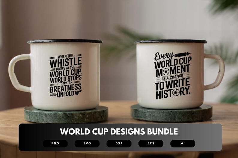 World Cup SVG Bundle | Soccer World Cup Clipart, Global Soccer Designs for Cricut & Sublimation