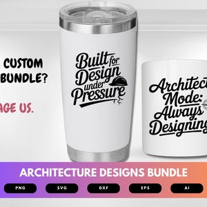 Architecture SVG Bundle | Architect Clipart, Drafting , Building Design ...