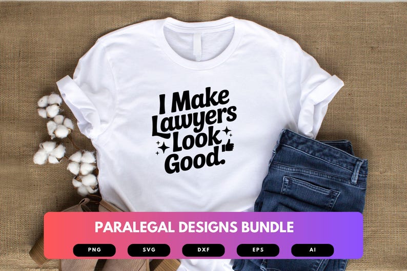 Paralegal SVG Bundle | Legal Assistant Clipart, Law Office Quote Cut Files for Cricut & Sublimation