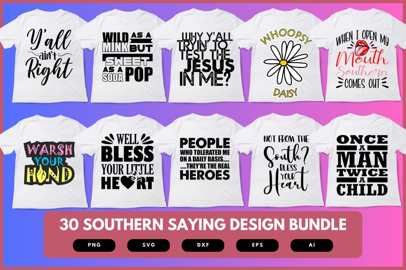 Bundle of designs Southern Theme