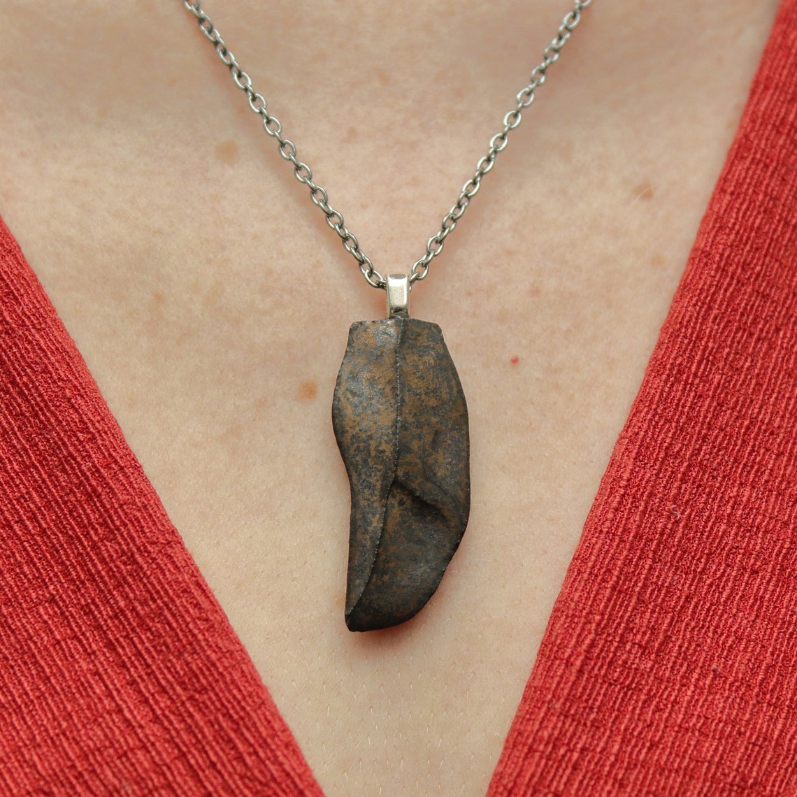 Porcelain Stone Age Necklace Blade Etsy