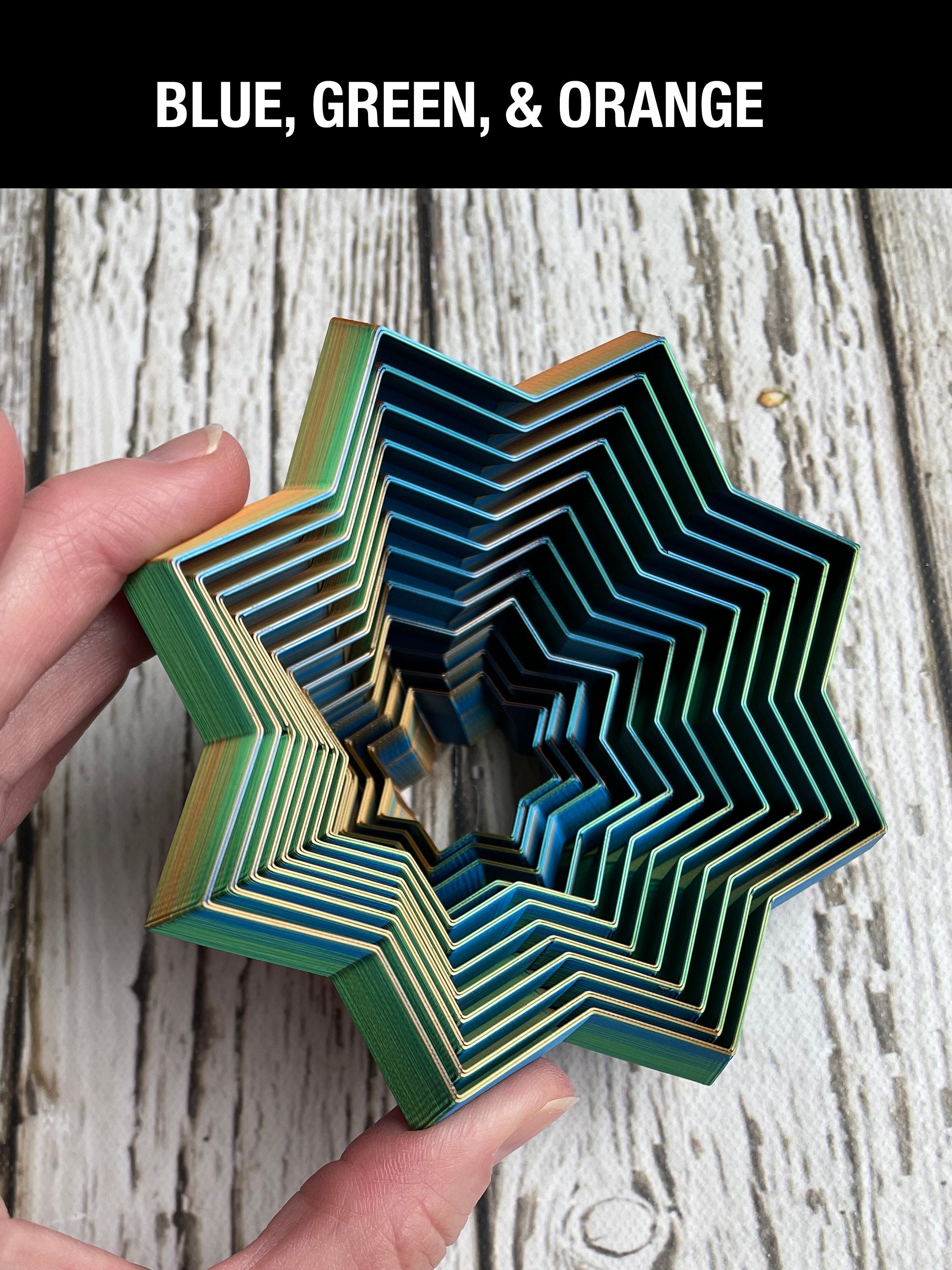 Fractal Fidget Star - Etsy