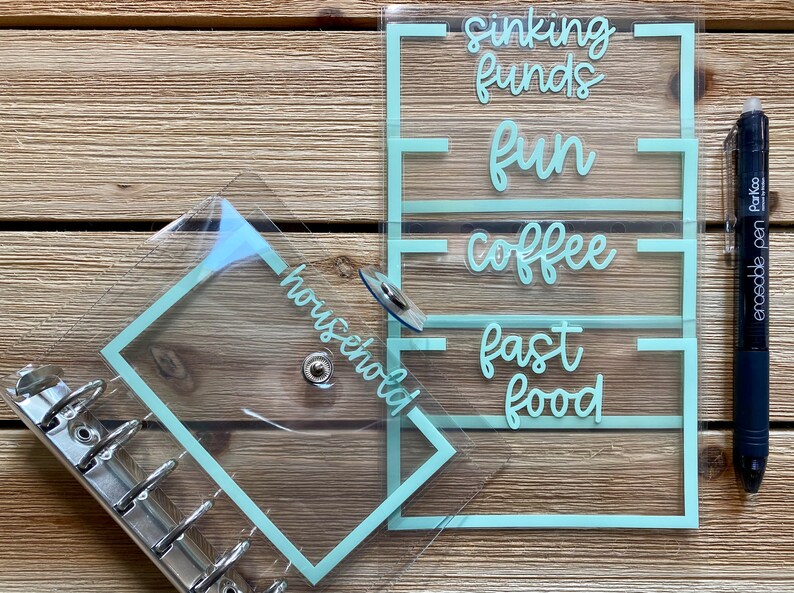 MINI A7 Budget Binder Bundle Budget System Dave Ramsey Etsy