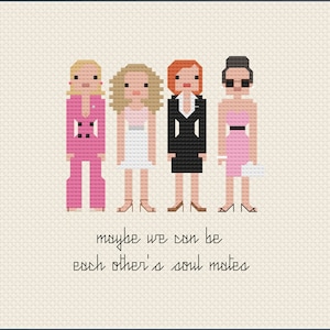 Parody Sex and the City PDF Cross Stitch Pattern