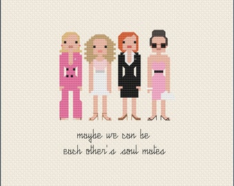 Parody Sex and the City PDF Cross Stitch Pattern