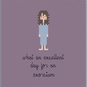 Parody Regan PDF Cross Stitch Pattern