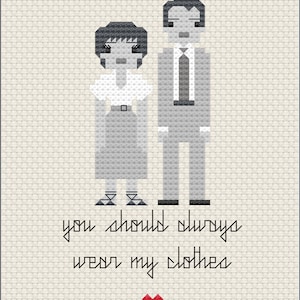 Parody Roman Holiday PDF Cross Stitch Pattern