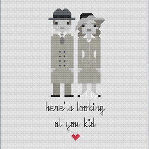 Parody Casablanca PDF Cross Stitch Pattern