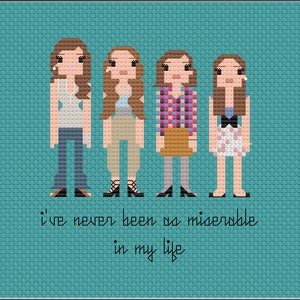 Parody Girls PDF Cross Stitch Pattern