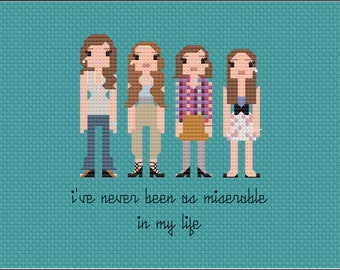 Parody Girls PDF Cross Stitch Pattern