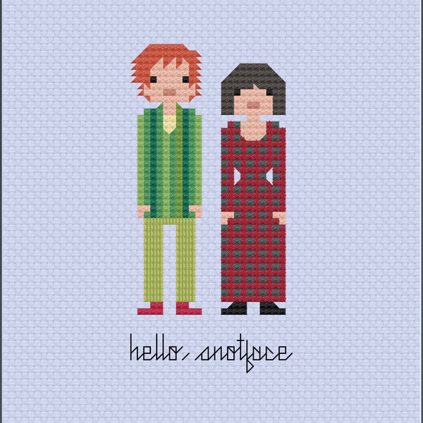 Parody Drop Dead Fred PDF Cross Stitch Pattern