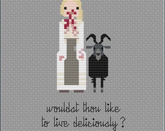 Parody The Witch PDF Cross Stitch Pattern