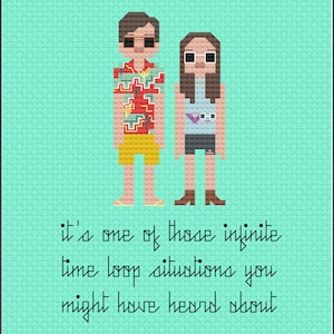 Parody Palm Springs PDF Cross Stitch Pattern
