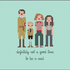 Parody Jojo Rabbit PDF Cross Stitch Pattern