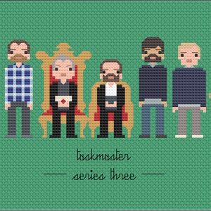 Parody Taskmaster Series 3 PDF Cross Stitch Pattern