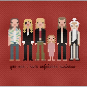 Parody Kill Bill Vol 2 PDF Cross Stitch Pattern