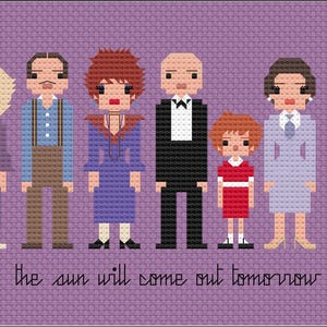 Parody Annie PDF Cross Stitch Pattern