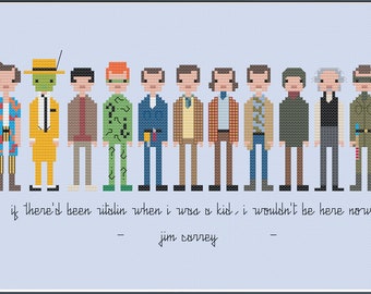 Jim Carrey Cross Stitch Ace Ventura Cross Stitch Pattern Modern Cross Stitch Pattern