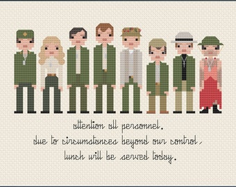 Parody M*A*S*H PDF Cross Stitch Pattern