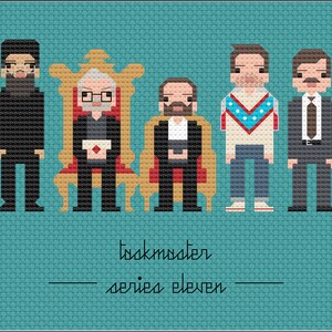Parody Taskmaster Series 11 PDF Cross Stitch Pattern - Etsy