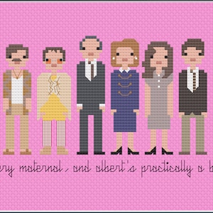 Parody The Birdcage PDF Cross Stitch Pattern