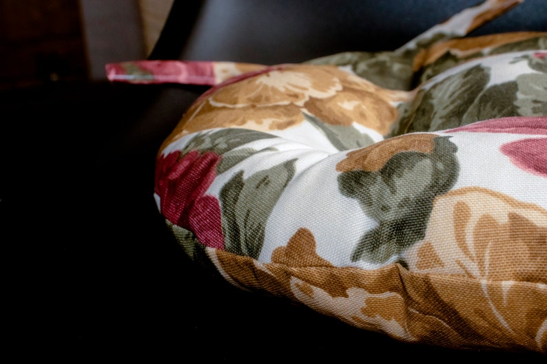 Round Seat Cushions Outdoor Cushions Garden Cushion Patio Etsy