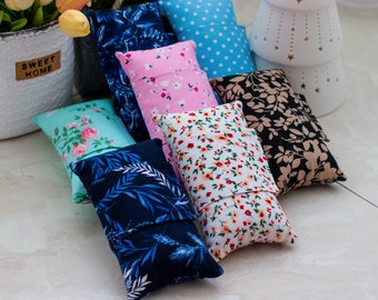 Floral Seatbelt Pillow: Padded Travel Cushion (6.5 x 3.5 inches)