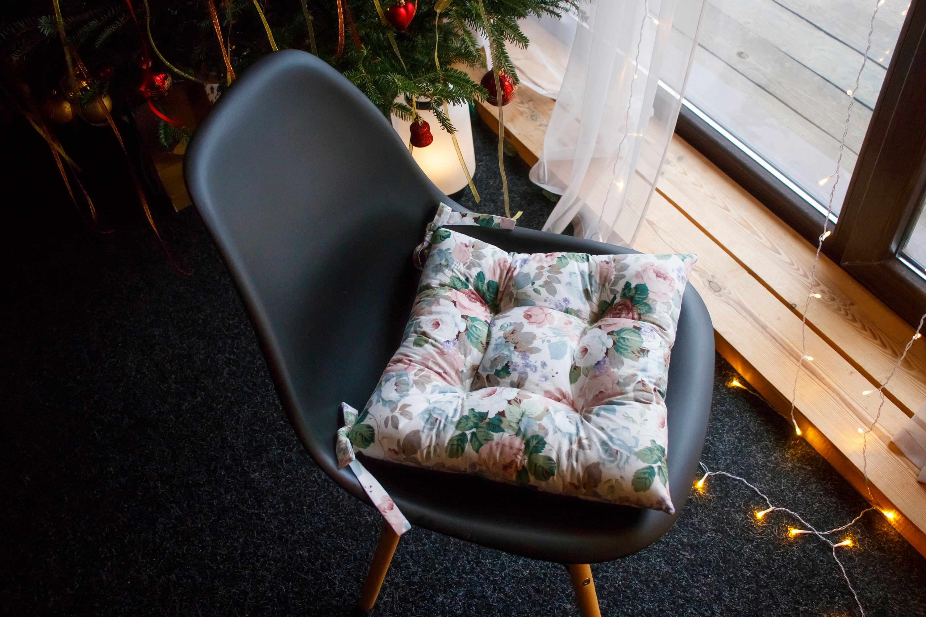 Handmade Pillows for chairs Cushion for chair Square pillow Etsy