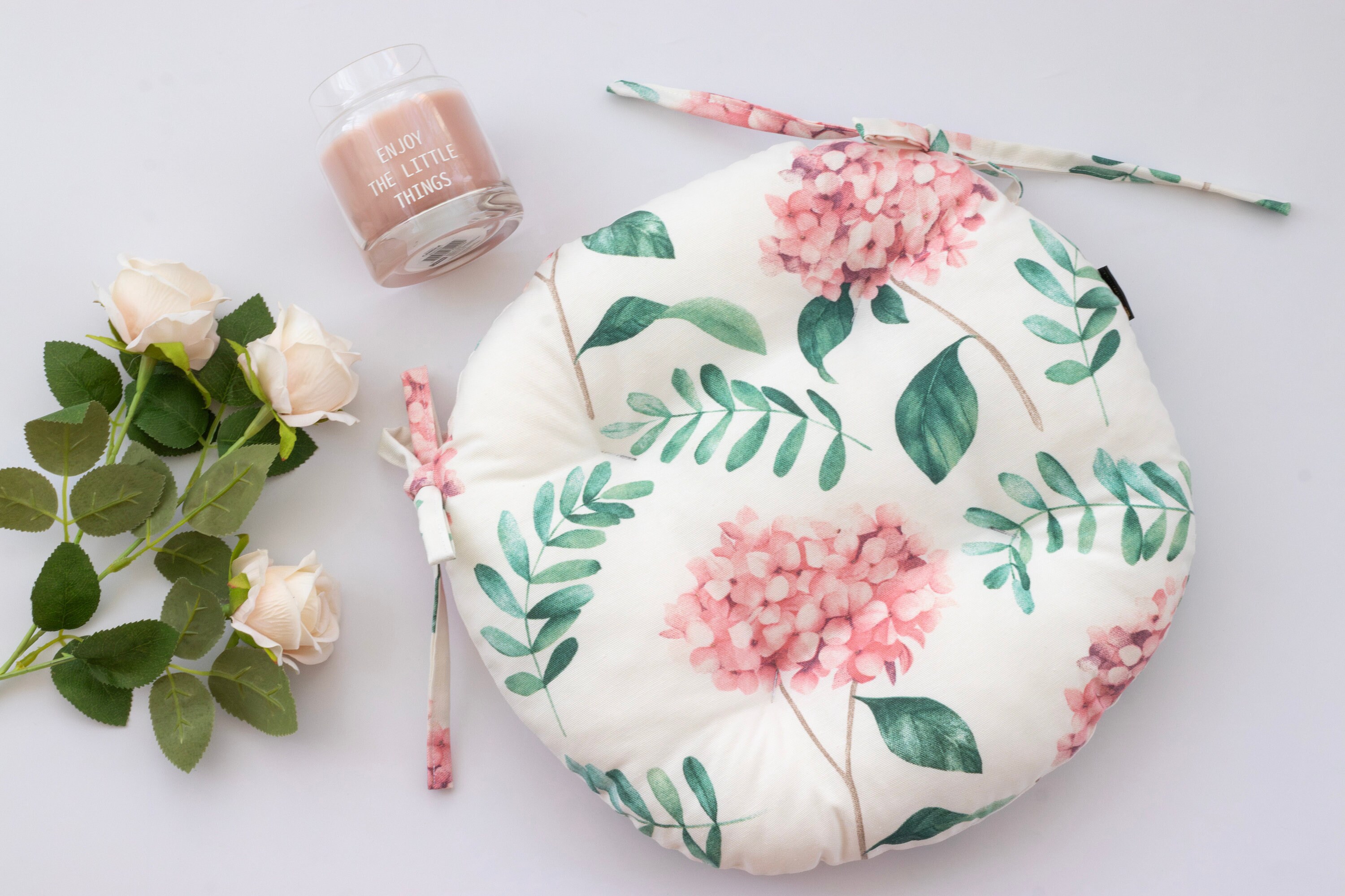 Round seat cushions, Outdoor cushions, Garden cushion, Patio cushions