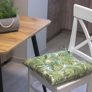 Coussin de chaise d&#39;extérieur carré : oreiller de patio hydrofuge