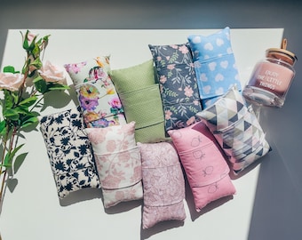 Handmade Seatbelt Pillow: Padded Travel Cushion (6.5 x 3.5 inches)