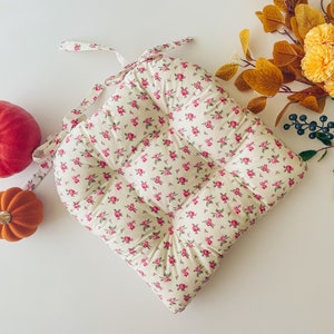 Cojines en forma de U, cojines para sillas, cojines para sillas cuadrados, almohadillas para sillas, cojines para sillas con lazos