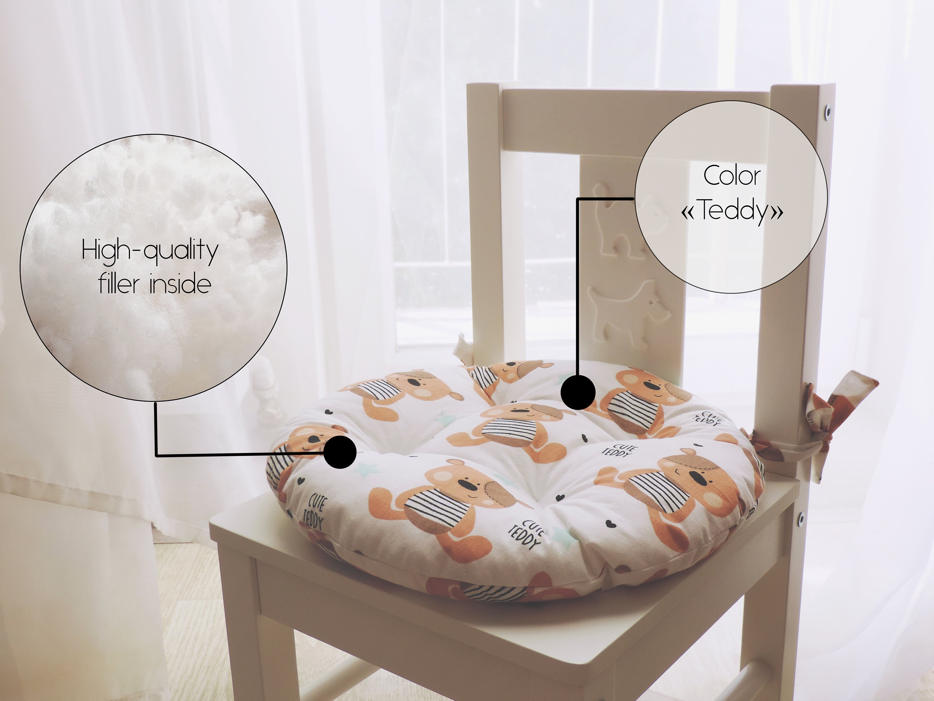 Kids Chair Cushion Child Pillow for Chair Kids Chair Pads Etsy