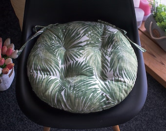 Round seat cushions, Outdoor cushions, Garden cushion, Patio cushions