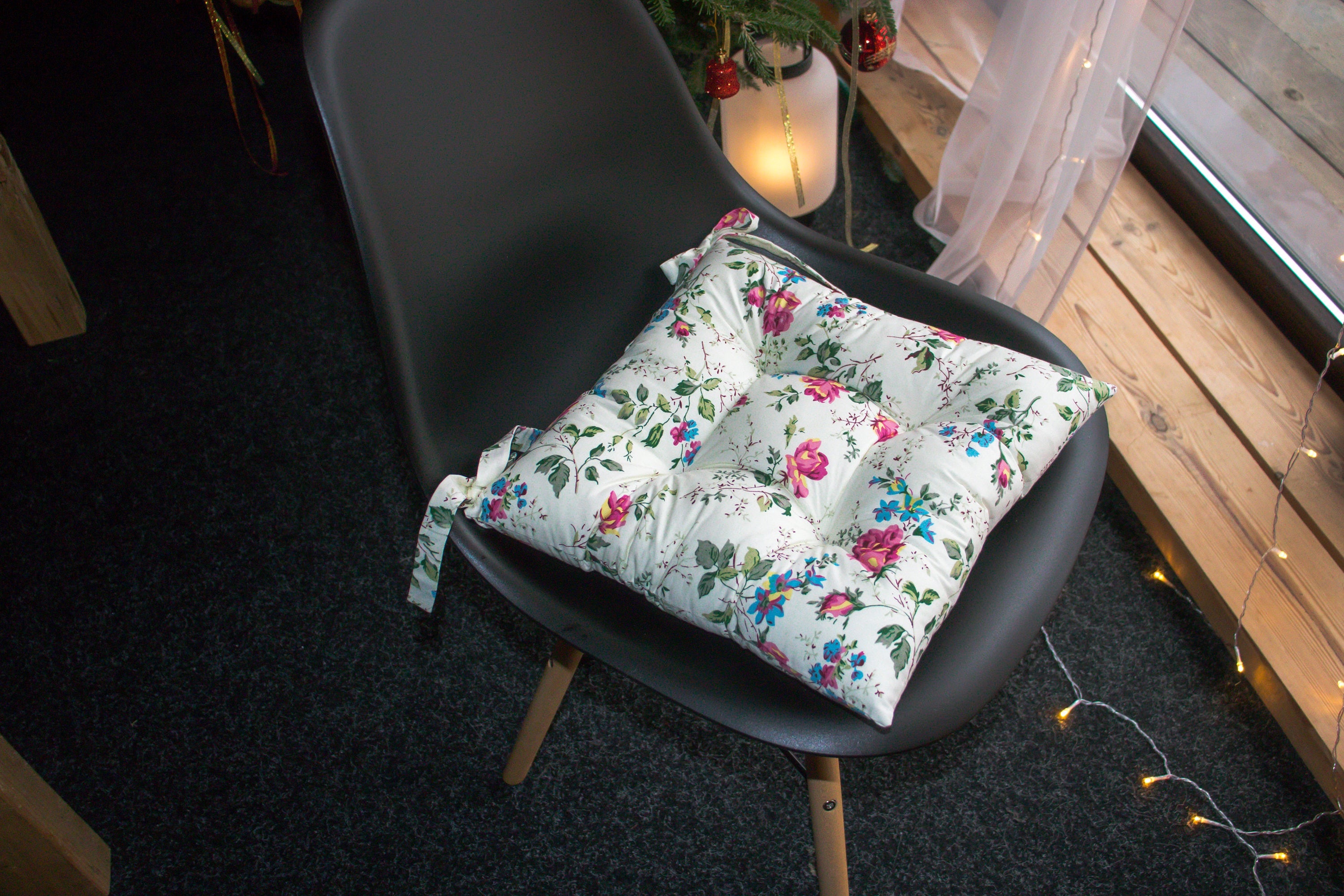 Handmade Pillows for chairs Cushion for chair Square pillow Etsy