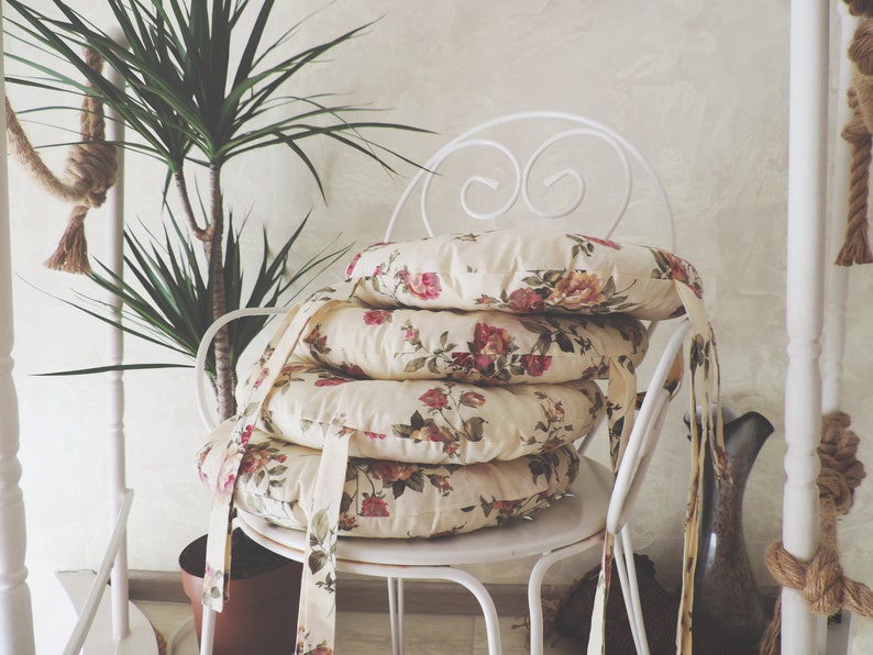 Handmade Pillows for chairs Cushion for chair Floral pillow Etsy