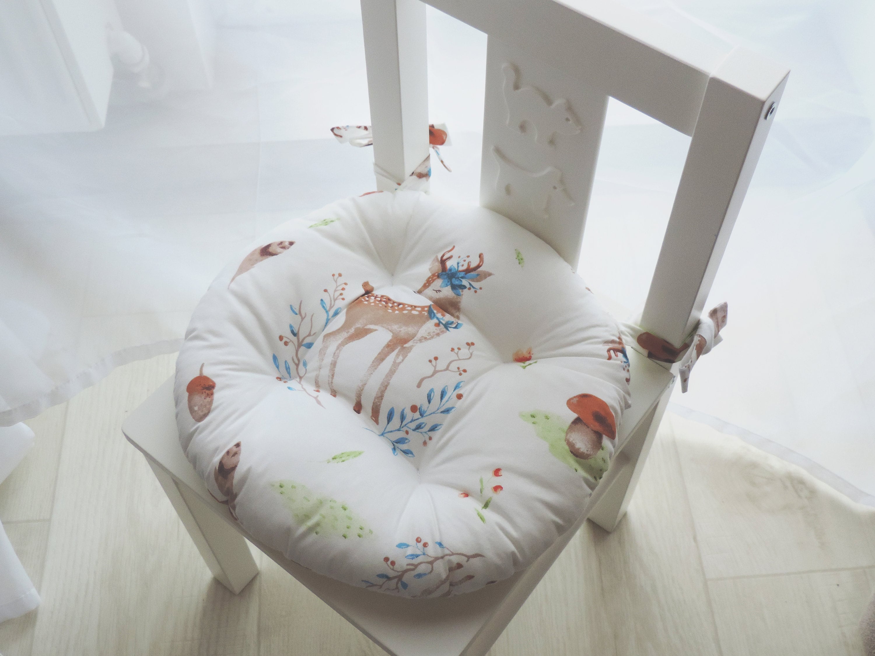 Kids Chair Cushion Child Pillow for Chair Fawn Chair Cushion Etsy