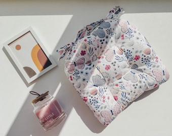 U-Shape High Chair Cushion: Handmade Cotton Kids Pillow