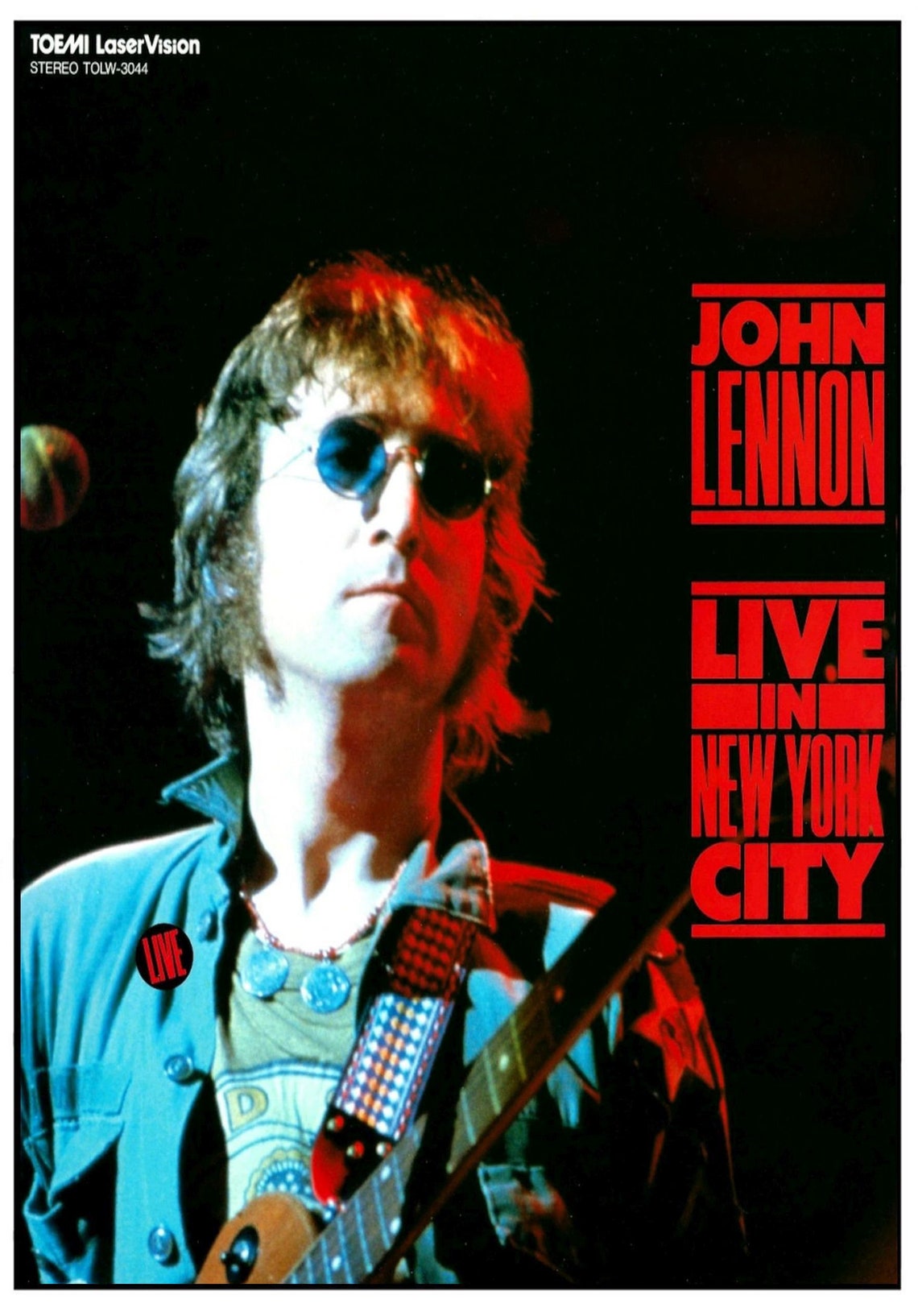 John Lennon Live In New York City 1972 John Lennon Live in New York City 1972 DVD | Etsy