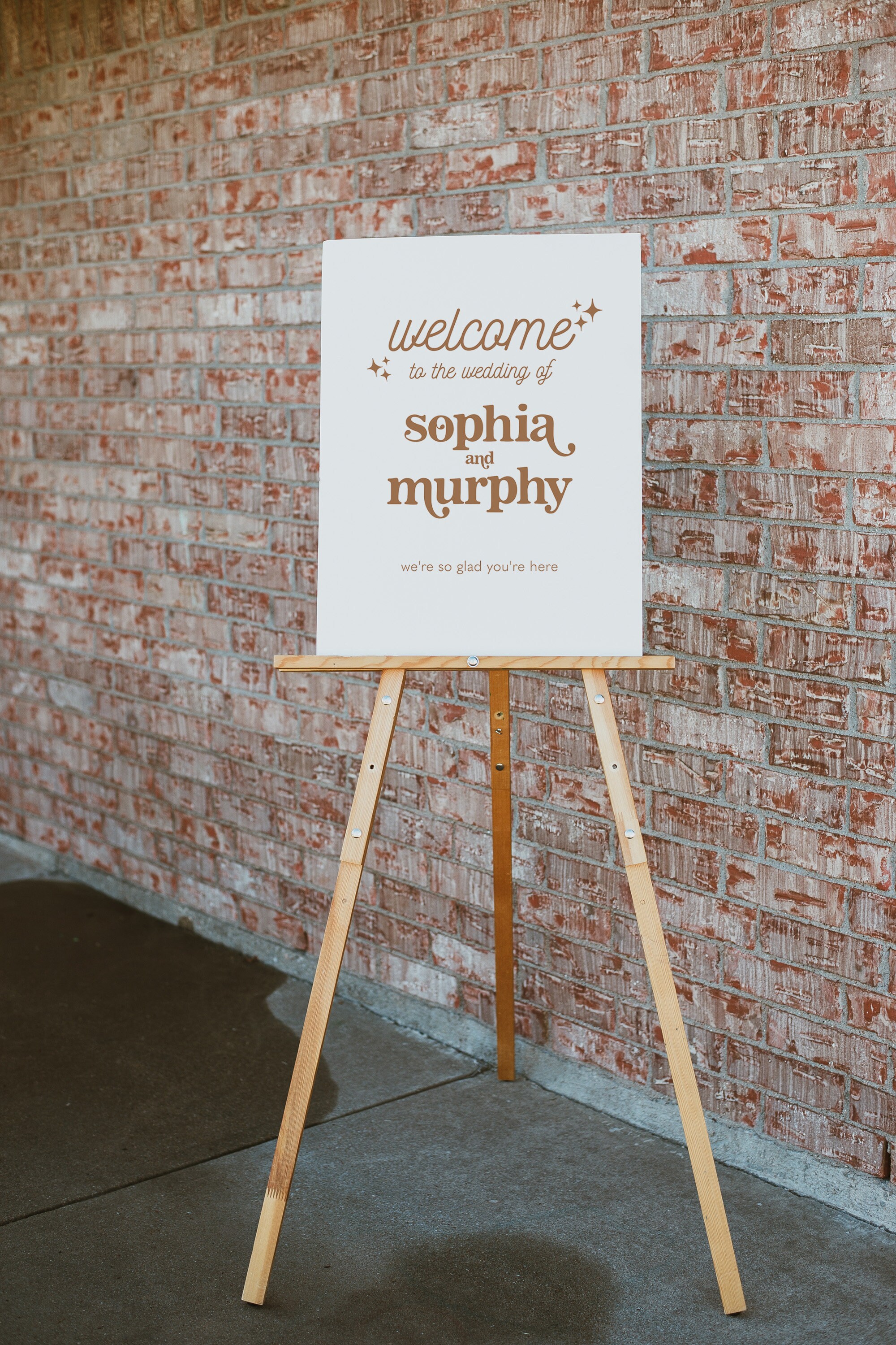 Retro Wedding Welcome Sign Printable Reception Sign Template | Etsy