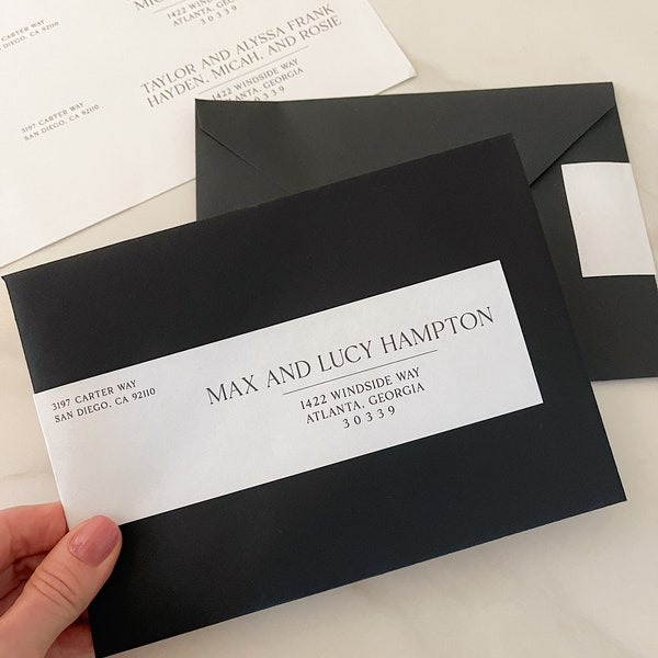 Wedding Font for Address Labels Etsy