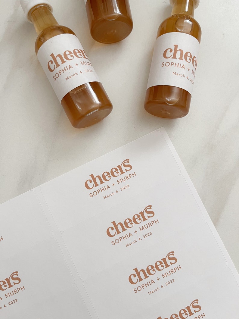 mini-bottle-label-template-editable-retro-wedding-liquor-etsy
