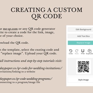 Wedding QR Code Sign, Printable Ceremony Welcome Sign 8x10, Digital ...